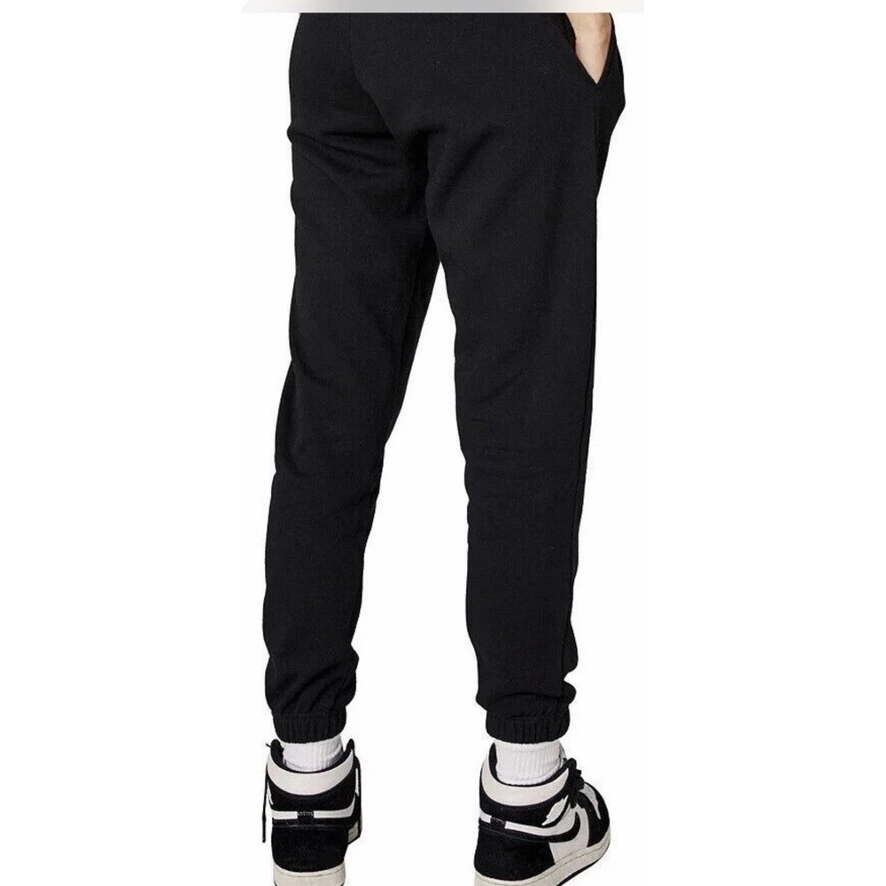 Cotton On Body Straight Sweatpant Black Pull On Track Fleece Pant Size 2XMALL